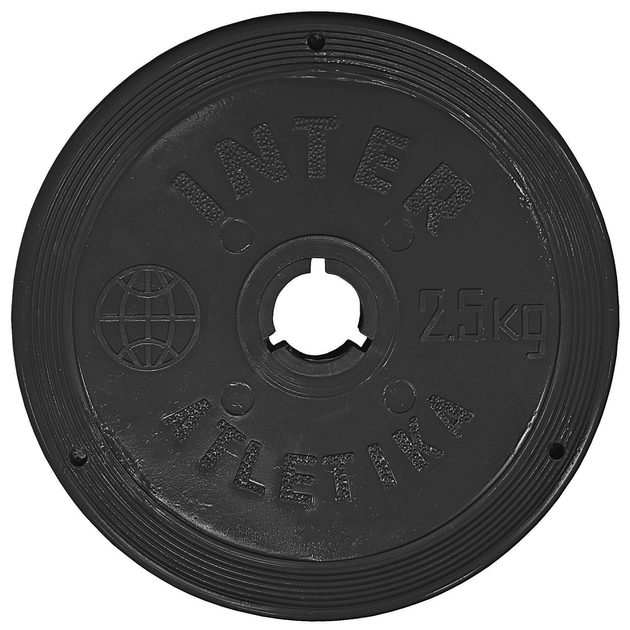 Plastic disc 2.5 kg (ø26 mm) Interatletika ST520.3