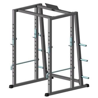 Squat Frame with side plate holders Inter Atletika ST316.1