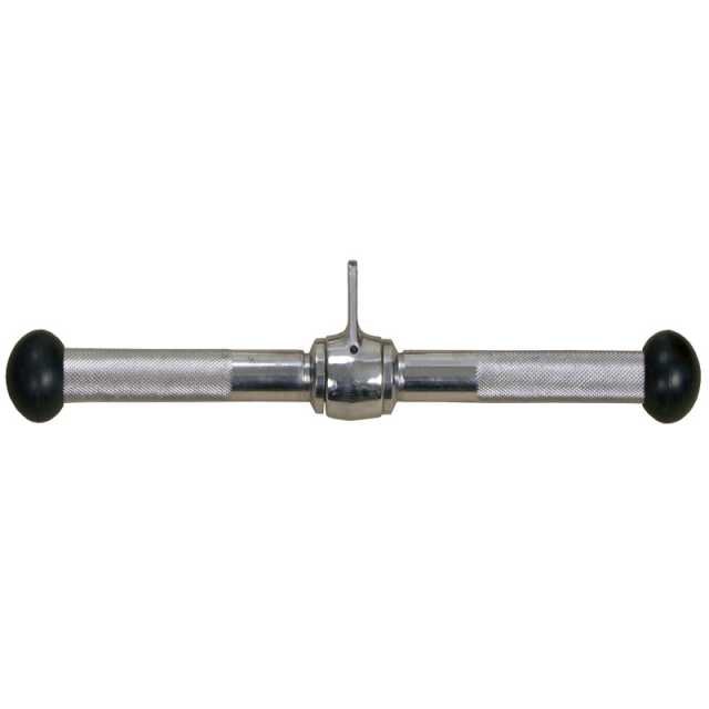 Revolving solid straight handle bar Inter Atletika E5-12-M (46cm)