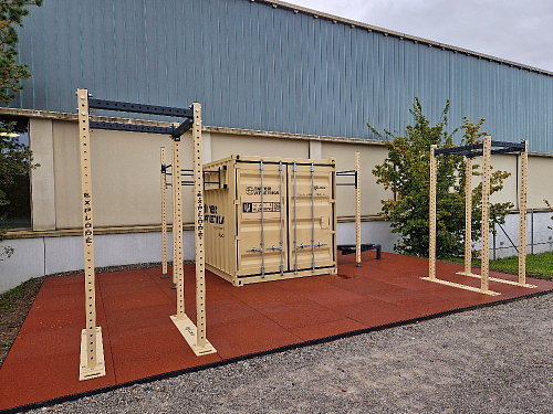 Explode mobile sports complex for the University of Bern in Switzerland