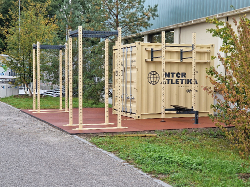 Explode mobile sports complex for the University of Bern in Switzerland