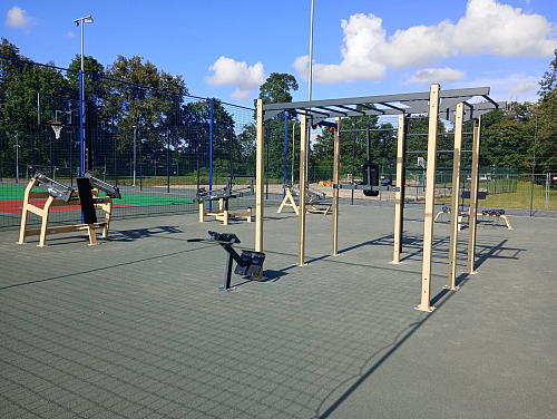 Sports ground for professional use in Latvia
