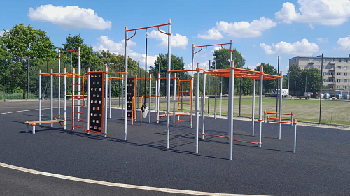 Sports ground for professional use in Latvia