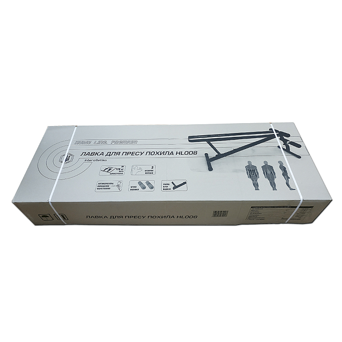 Angled abdominal bench Interatletika HL008