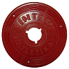 Colored plastic disc ø26mm - 0.5kg Interatletika ST521.1