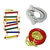 Rope 2.2m, Gymnastic rings, Rope ladder Interatletika ST020.123
