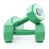 Colored plastic dumbbells - 3kg Interatletika ST560.3-3