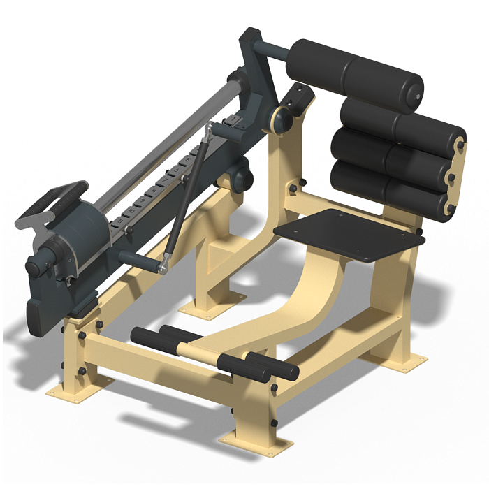 Seated Back Extension Inter Atletika KF820-S-ZEC, zinc-plated